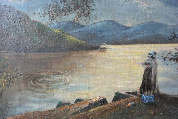 Lonely Fisherman (SOLD) - Image 3