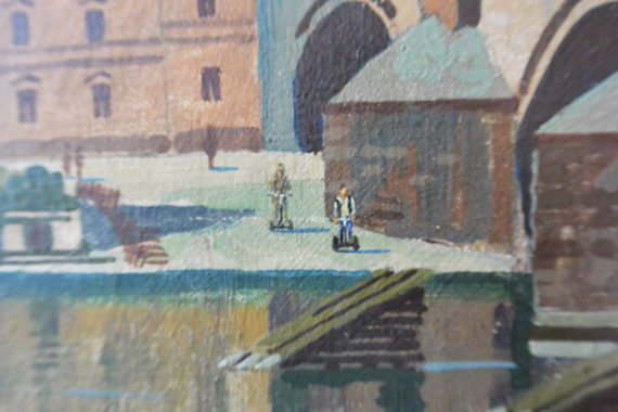 Too many tourists (SOLD) - Image 6