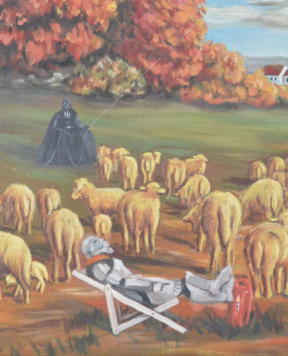 Sheep Herder (SOLD) - Image 2