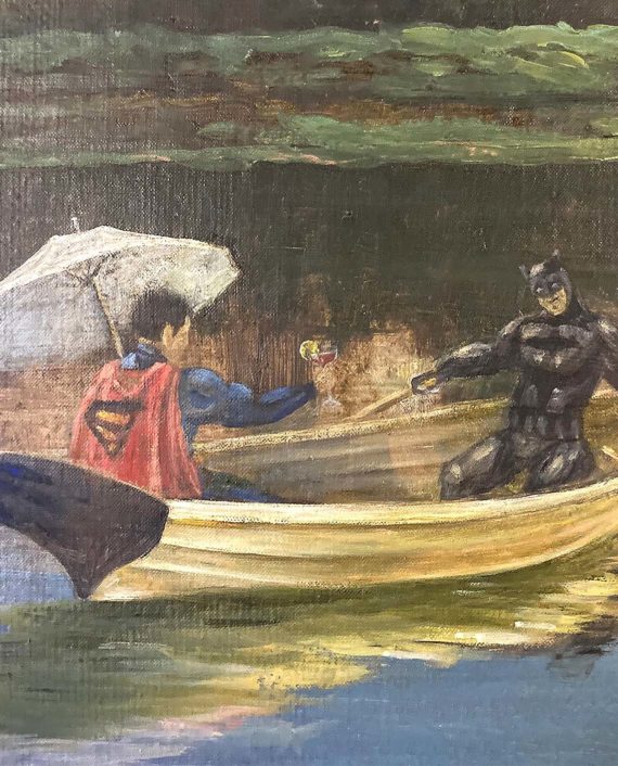 Cheers Batman (SOLD) - Image 3